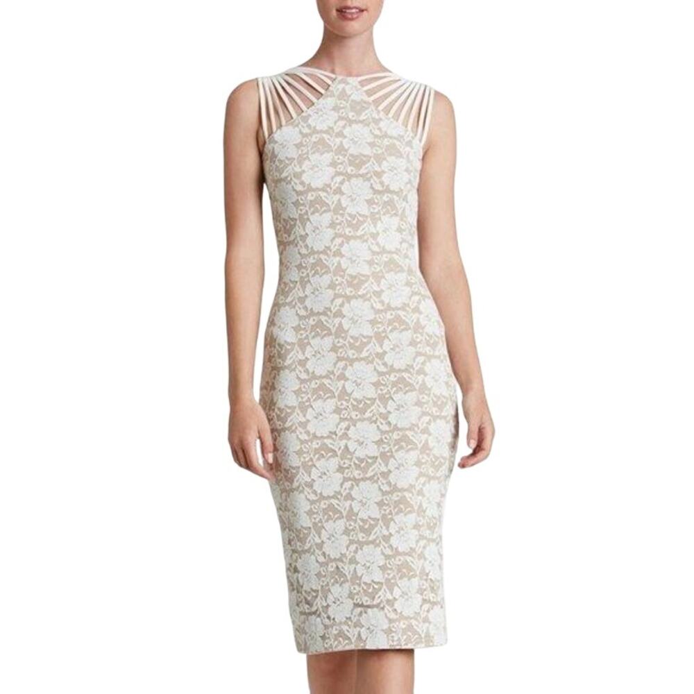 Dress the Population Gwen Lattice Dress - Size S
